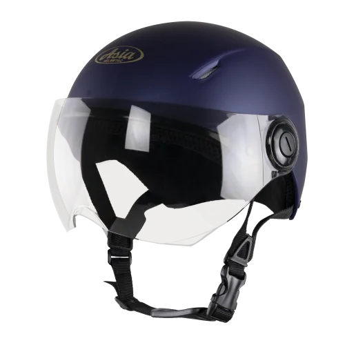 Mũ Bảo Hiểm Nửa Đầu Có Kính Asia Helmet MT-155K | Trực tiếp từ NSX