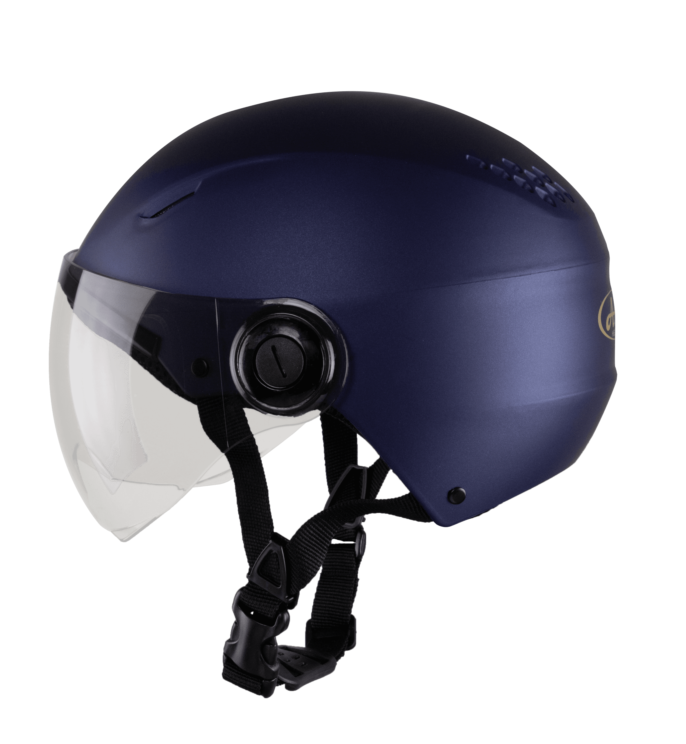 Mũ Bảo Hiểm Nửa Đầu Có Kính Asia Helmet MT-155K - Ảnh 2
